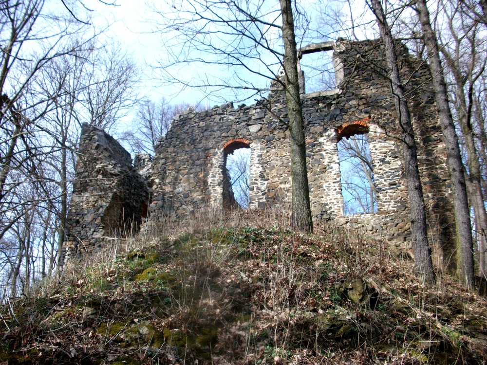 Die Reste der Ruine