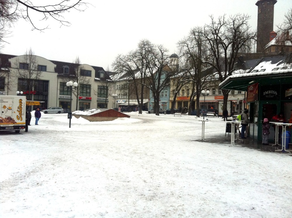 Neumarkt neben Imbiss