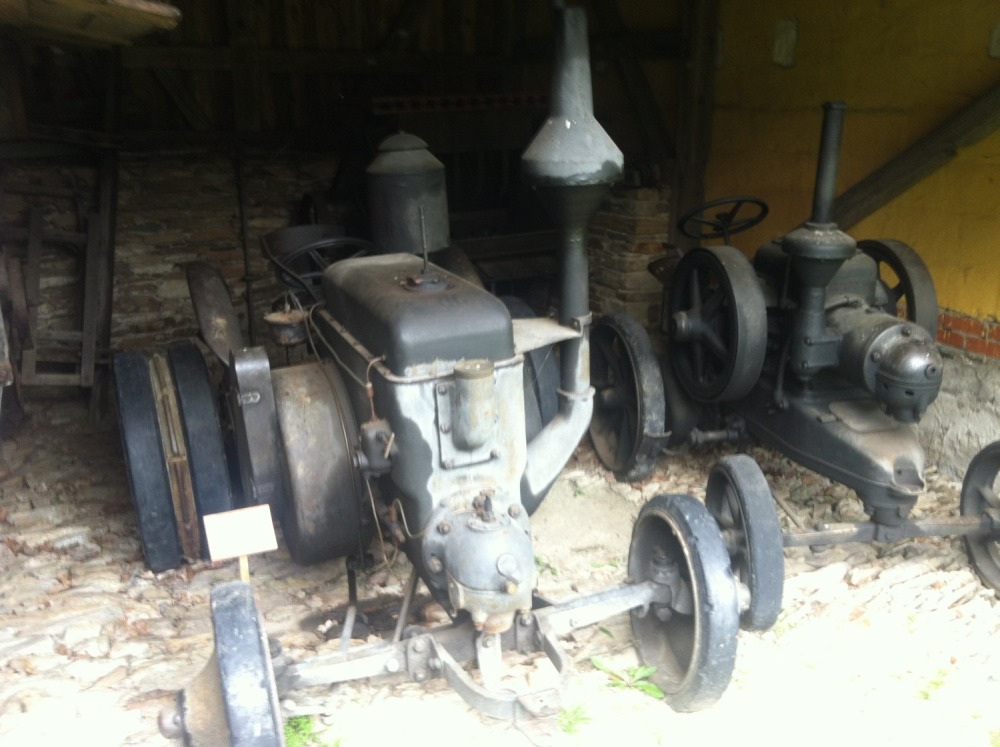 Historischer Traktor