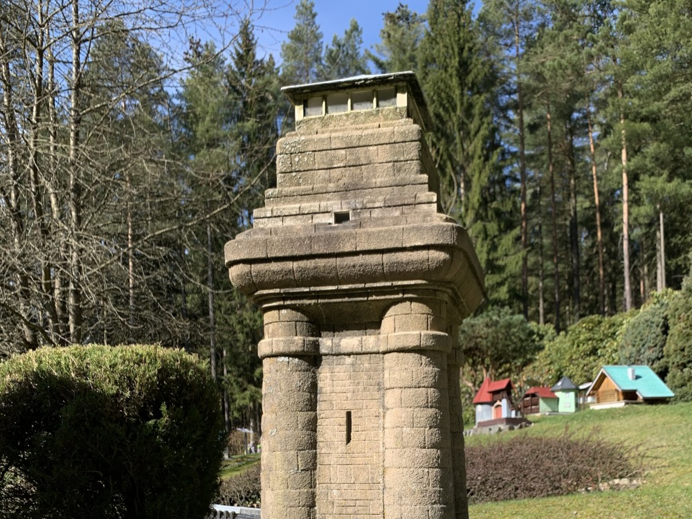 Modell vom Kemmler-Turm Plauen