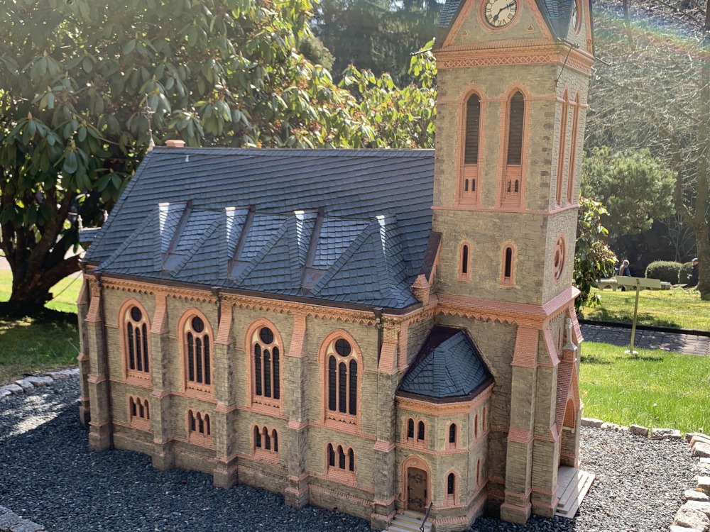 Modell der St.-Trinitatis-Kirche Bad Elster